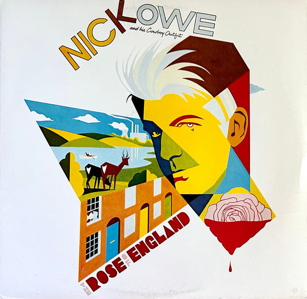 Nick Lowe And His Cowboy Outfit : The Rose Of England (LP, Album)
