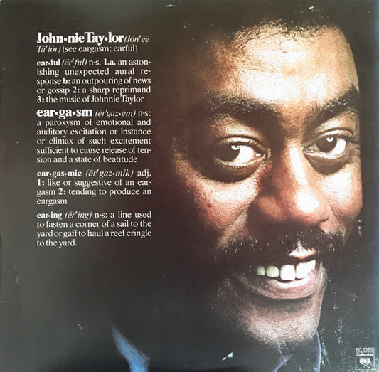 Johnnie Taylor : Eargasm (LP, Album, RE)