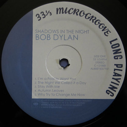 Bob Dylan : Shadows In The Night (LP, Album, 180 + CD, Album + Ltd)