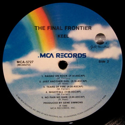 Keel : The Final Frontier (LP, Album, Pin)