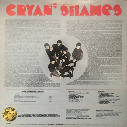 The Cryan' Shames : The Best Of The Cryan' Shames (LP, Comp)