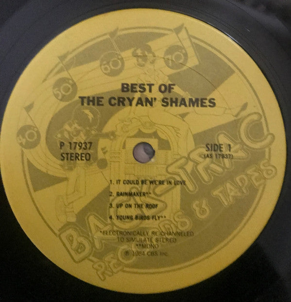 The Cryan' Shames : The Best Of The Cryan' Shames (LP, Comp)