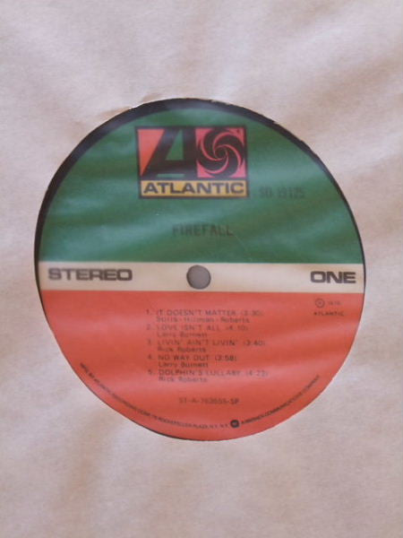 Firefall : Firefall (LP, Album, RE, SP )