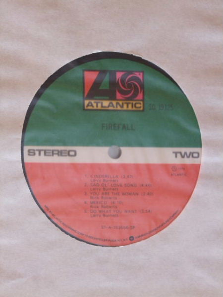 Firefall : Firefall (LP, Album, RE, SP )