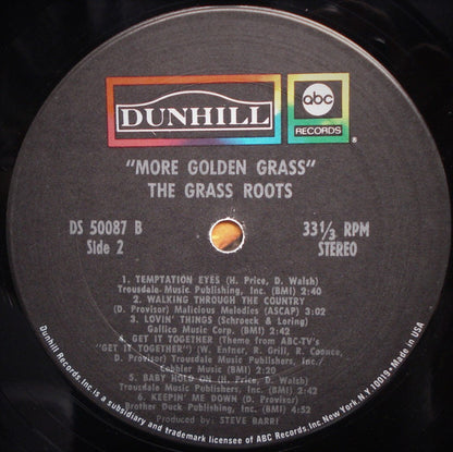 The Grass Roots : More Golden Grass (LP, Comp, Pit)