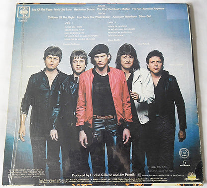 Survivor : Eye Of The Tiger = El Ojo Del Tigre (LP, Album)