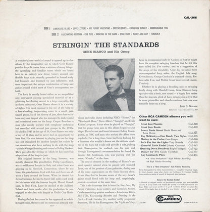 Gene Bianco And His Group : Stringin' The Standards (LP, Album, Mono)