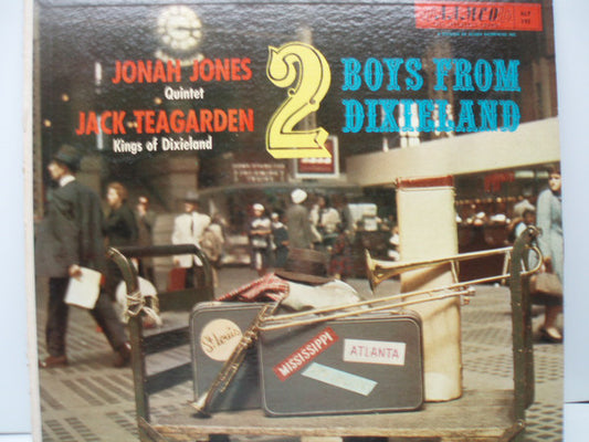 Jonah Jones Quintet, Jack Teagarden And The Kings Of Dixieland : Two Boys From Dixieland (LP, Comp, Mono)