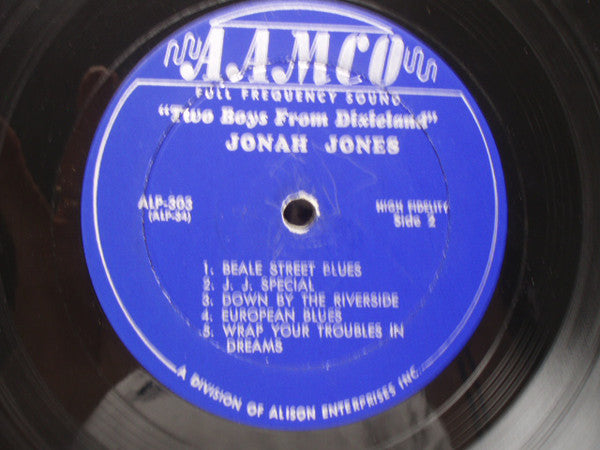 Jonah Jones Quintet, Jack Teagarden And The Kings Of Dixieland : Two Boys From Dixieland (LP, Comp, Mono)