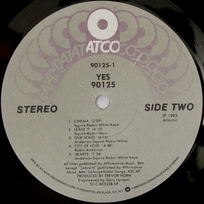 Yes : 90125 (LP, Album, SP)