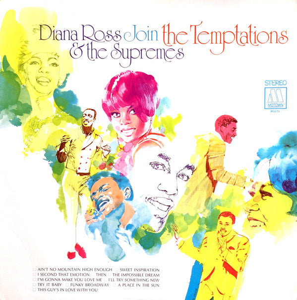 The Supremes & The Temptations : Diana Ross & The Supremes Join The Temptations (LP, Album)