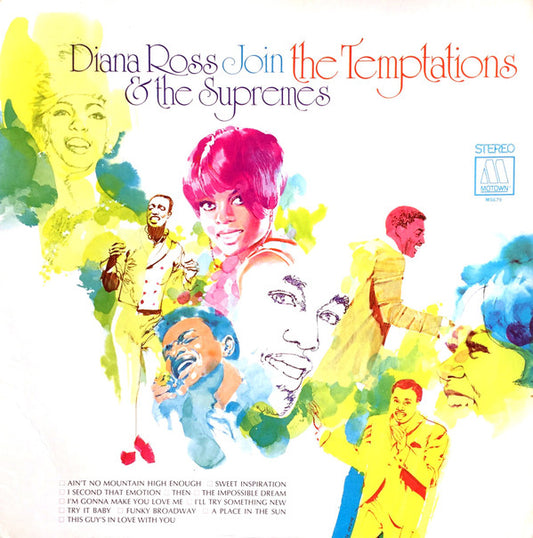 The Supremes & The Temptations : Diana Ross & The Supremes Join The Temptations (LP, Album)