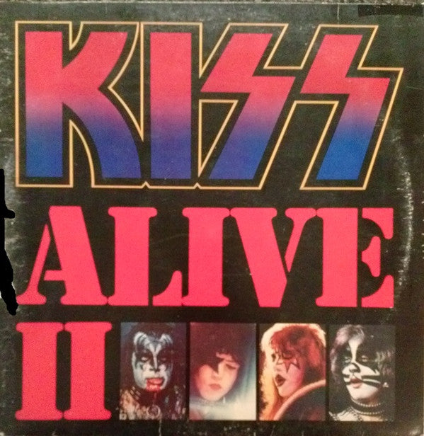 Kiss : Alive II (2xLP, Album, PRC)