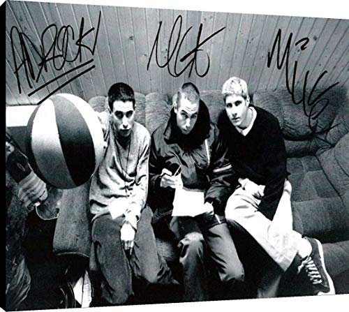 Beastie Boys Basketball - Canvas Autograph Print