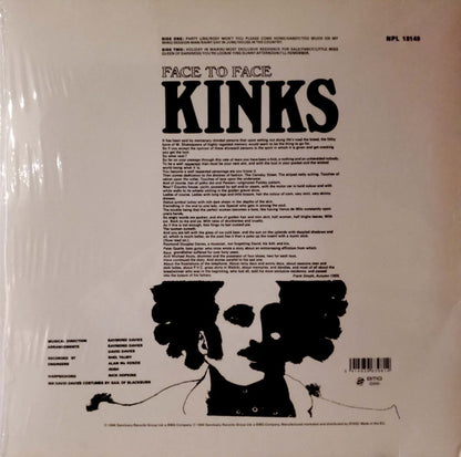 The Kinks : Face To Face (LP, Album, Mono, RE)