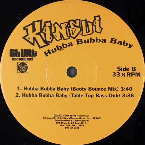 Kinsu : Hubba Bubba Baby (12")