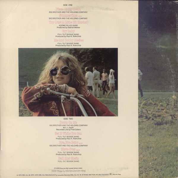 Janis Joplin : Janis Joplin's Greatest Hits (LP, Comp, Pit)