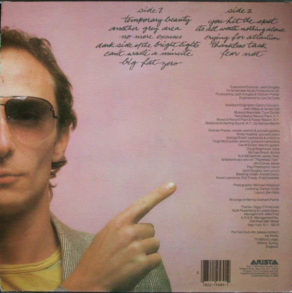 Graham Parker : Another Grey Area (LP, Album)