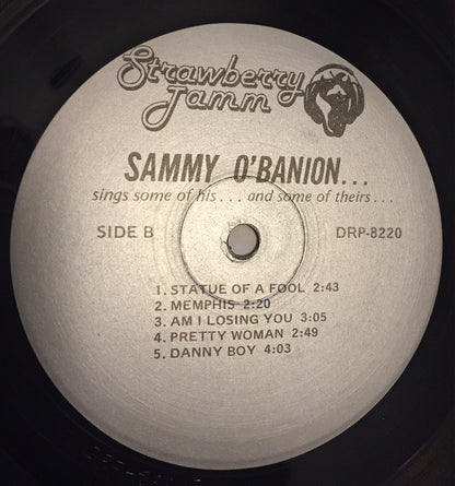 Sammy O'Banion : Sings Some Of His... And Some Of Theirs... (LP, Album)