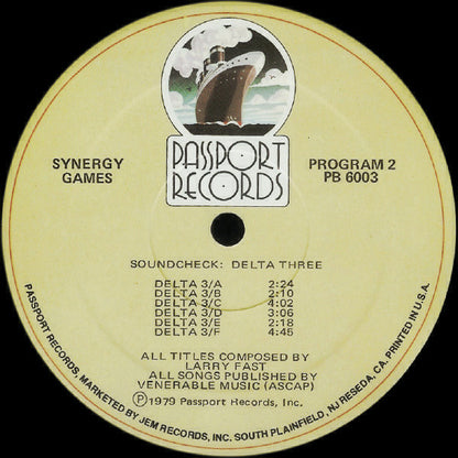 Synergy (3) : Games (LP, Album)