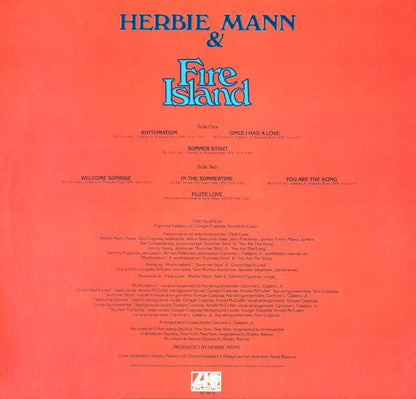 Herbie Mann & Fire Island (2) : Herbie Mann & Fire Island (LP, Album, PR )