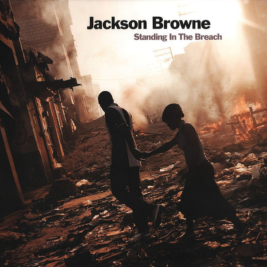 Jackson Browne : Standing In The Breach (2xLP, Album, Gat)