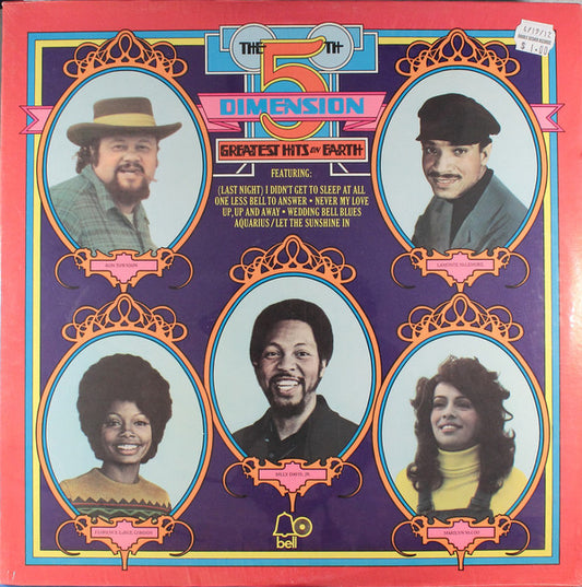 The Fifth Dimension : Greatest Hits On Earth (LP, Comp, RE)