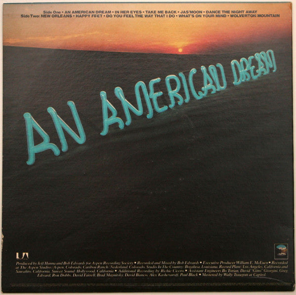 The Dirt Band : An American Dream (LP, Album, Club, Ind)