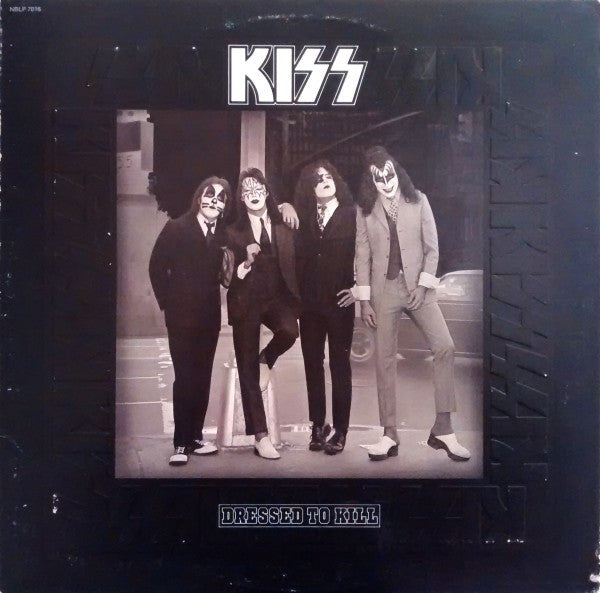 Kiss : Dressed To Kill (LP, Album, PRC)