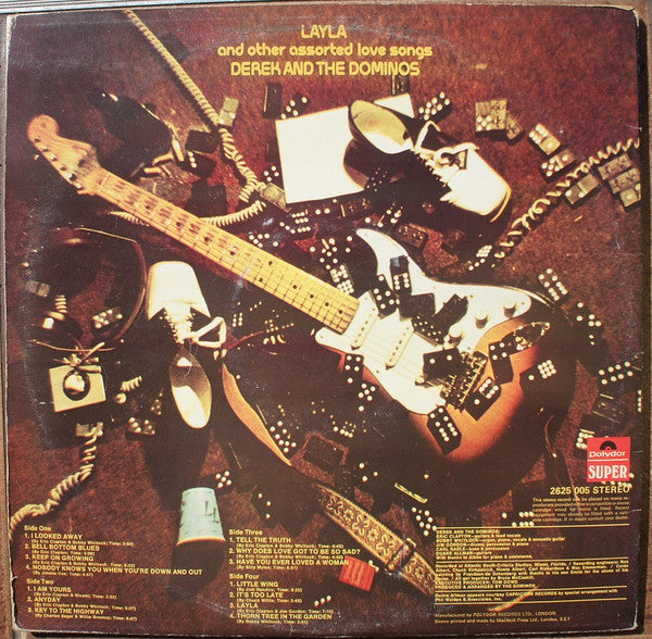 Derek & The Dominos : Layla And Other Assorted Love Songs (2xLP, Album, Gat)
