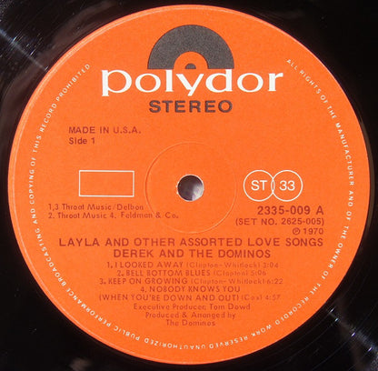 Derek & The Dominos : Layla And Other Assorted Love Songs (2xLP, Album, Gat)