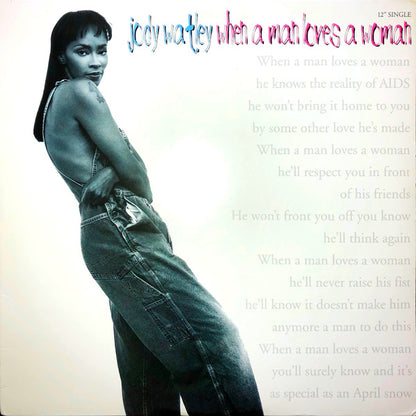 Jody Watley : When A Man Loves A Woman (12", Single)