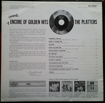 The Platters : More Encore Of Golden Hits (LP, Comp, Mono)