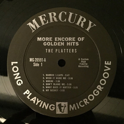 The Platters : More Encore Of Golden Hits (LP, Comp, Mono)