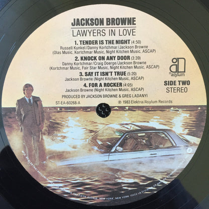 Jackson Browne : Lawyers In Love (LP, Album, All)