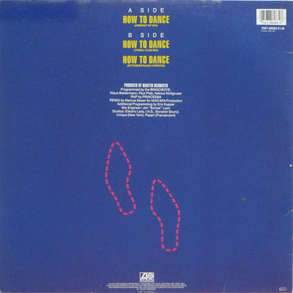 Bingoboys Featuring Princessa (2) : How To Dance (12")