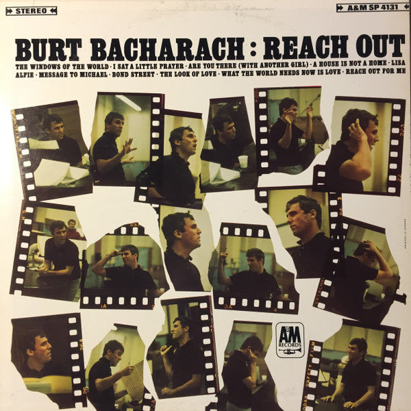 Burt Bacharach : Reach Out (LP, Album)