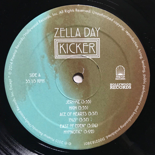 Zella Day : Kicker (LP, Album)
