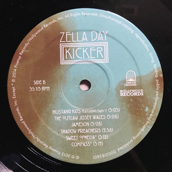 Zella Day : Kicker (LP, Album)