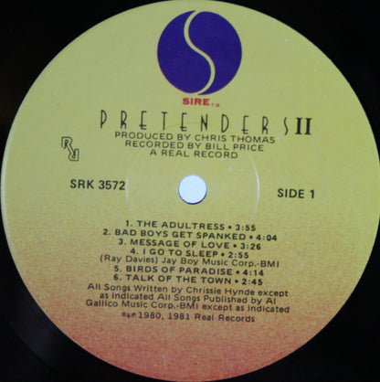 The Pretenders : Pretenders II (LP, Album, Win)