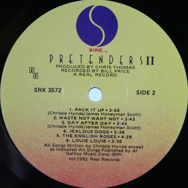 The Pretenders : Pretenders II (LP, Album, Win)