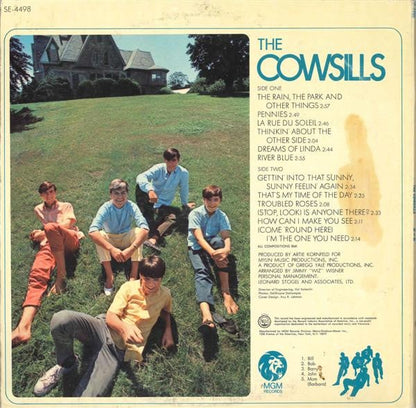 The Cowsills : The Cowsills (LP, Album, Wad)