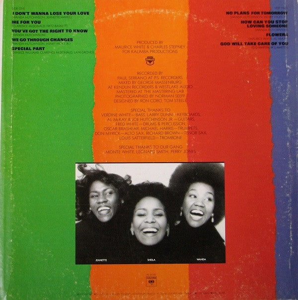 The Emotions : Flowers (LP, Album, San)