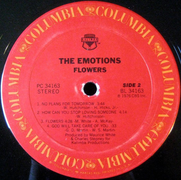The Emotions : Flowers (LP, Album, San)