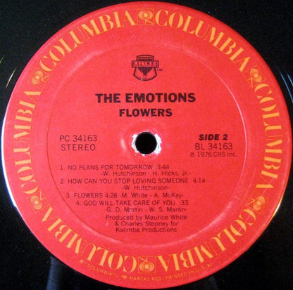 The Emotions : Flowers (LP, Album, San)