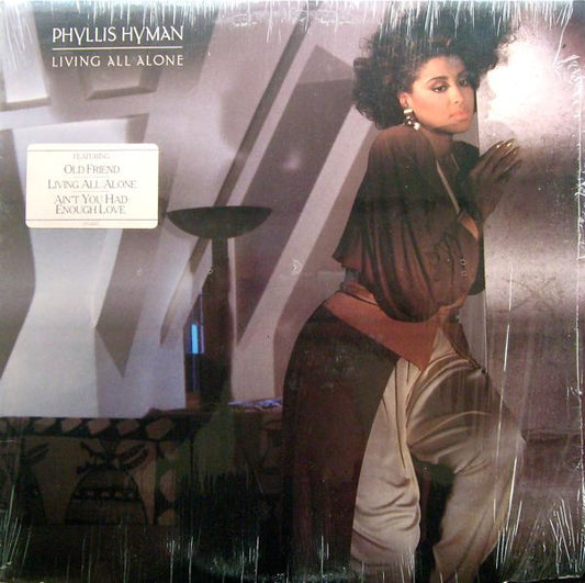 Phyllis Hyman : Living All Alone (LP, Album)