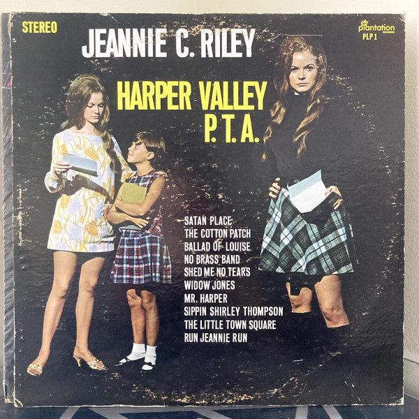 Jeannie C. Riley : Harper Valley P.T.A. (LP, Album, Club)