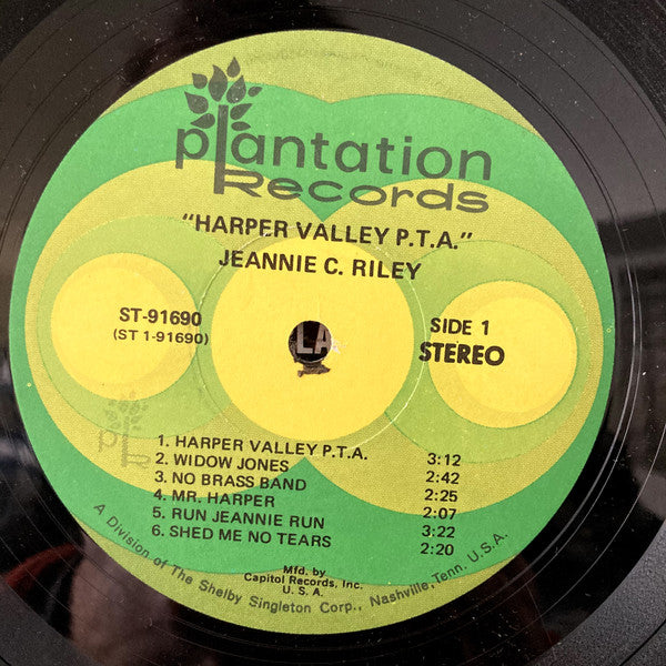 Jeannie C. Riley : Harper Valley P.T.A. (LP, Album, Club)
