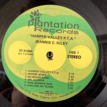 Jeannie C. Riley : Harper Valley P.T.A. (LP, Album, Club)