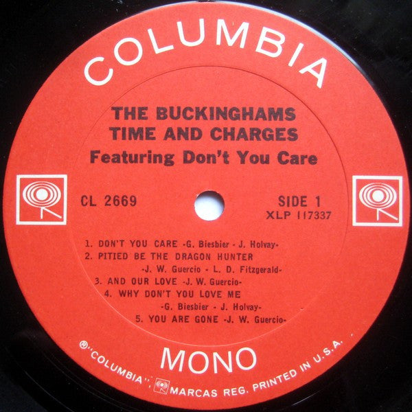 The Buckinghams : Time & Charges (LP, Album, MP, mon)